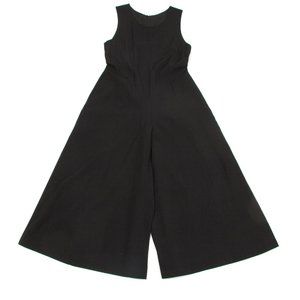 Yohji Yamamoto Wool Gabardine Wide Leg Jumpsuit